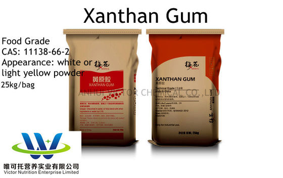 Xanthane Gum 200 Mesh pour produits de boulangerie au numéro CAS 11138-66-2 dans Ingrédient alimentaire