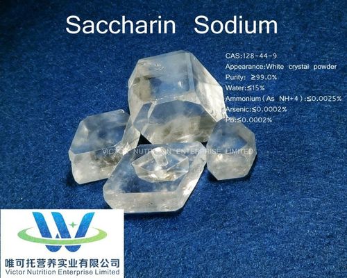 Saccarine Sodium Saccarine 8-12 Maillage Édulcorants de qualité alimentaire pour la personnalisation