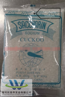 Saccarine Sodium Saccarine 8-12 Maillage Édulcorants de qualité alimentaire pour la personnalisation