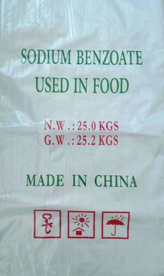 Poudre et granules de benzoate de sodium, conservateur alimentaire efficace, certifié ISO