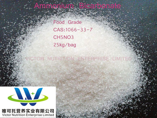 Bicarbonate d'ammonium CAS 1066-33-7 avec une production de 5000 tonnes/mois de meilleure et de plus haute pureté