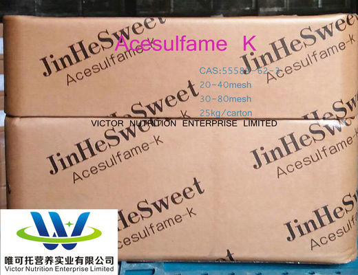 Aspartame Acesulfame Potassium Acesulfame-K poudre CAS 55589-62-3 pour les additifs alimentaires