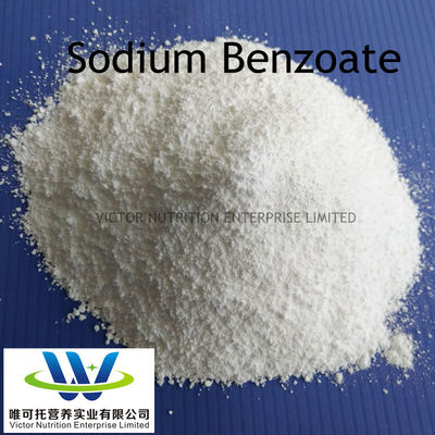 Ressource de poudre de benzoate de sodium de qualité alimentaire de l'EINECS 208-534-8 pour l'industrie alimentaire