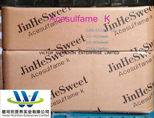 Personnalisation Acesulfame-K CAS 33665-90-6 pour une demande personnalisée auprès de Trusted AK Sugar