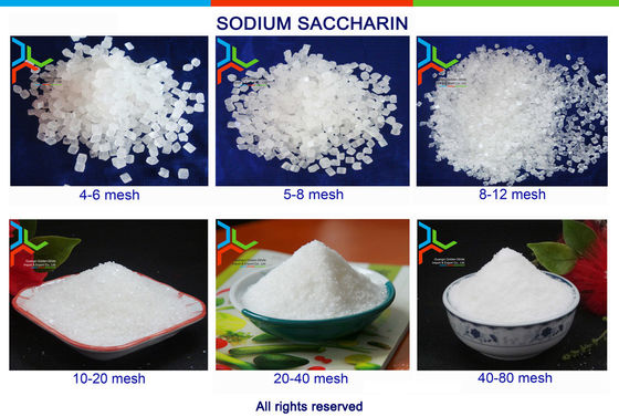 Additif Saccharine sodique CAS 128-44-9 Demande personnalisée pour EINECS 204-886-1