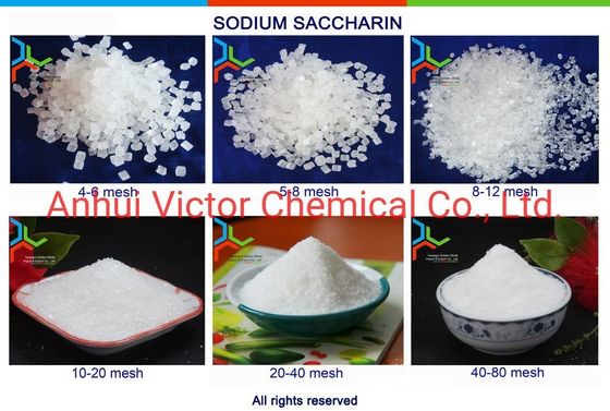 Saccharine de sodium personnalisée pour sa valeur nutritive dans l'industrie alimentaire et pharmaceutique