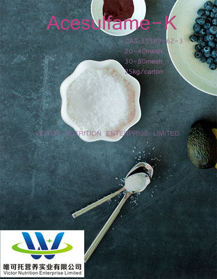 Stabilisation et conservation Acésulfame-K poudre pour additifs alimentaires CAS 33665-90-6
