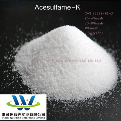 Édulcorants Acésulfame-K Potassium CAS 55589-62-3 personnalisé Demande personnalisée