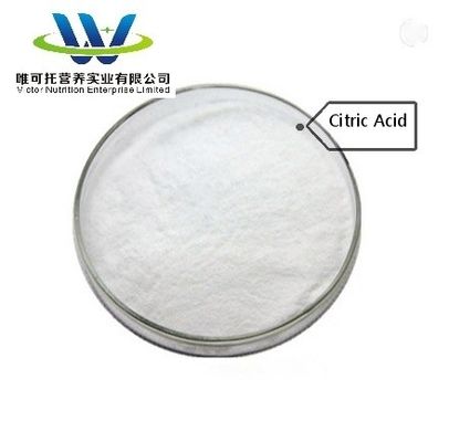Acide citrique anhydre de qualité alimentaire avec CAS 77-92-9 Durée de conservation 12 mois Personnalisation