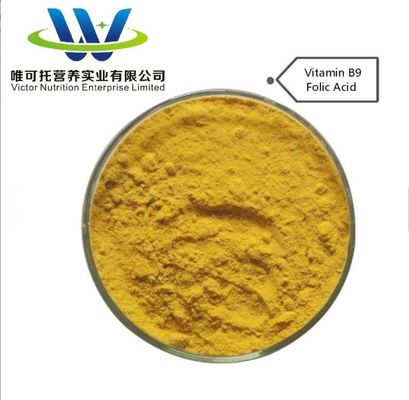 Composition des vitamines nutritives Acide folique USP38 CAS n° 59-30-3 pour les emballages en papier