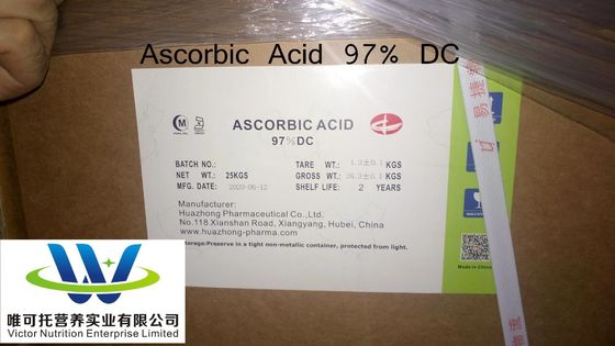 L'acide ascorbique DC97% de la vitamine C n° CAS 50-81-7 EINECS 200-066-2