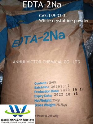 E Sel disodique d'acide thylénédiamine tétraacétique 139-33-3 pour le contrôle du pH dans les industries