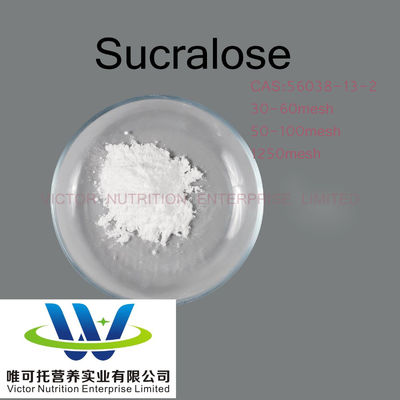 Poudre de sucralose pure de haute pureté de qualité alimentaire CAS 56038-13-2 Formule C12h19cl3o8 au mieux