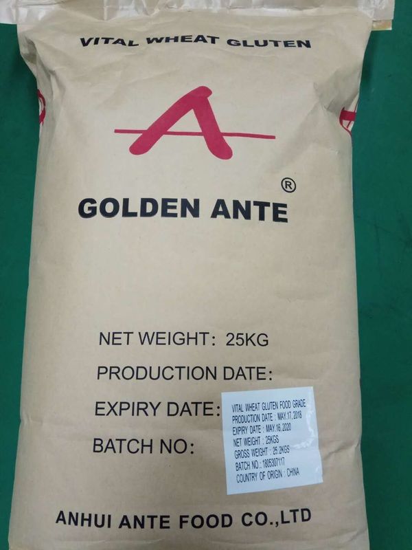 Gluten de blé essentiel fabriqué en fourniture directe Durée de conservation 12 mois N° CAS 8002-80-0