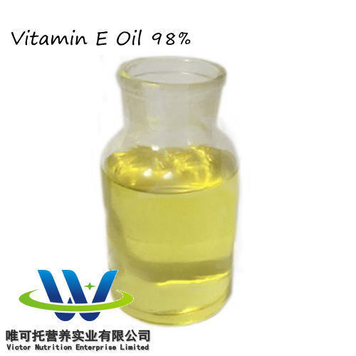 D-Alpha-Tocopheryl 1000-1490iu Vitamine E naturelle pour additif alimentaire Demande personnalisée