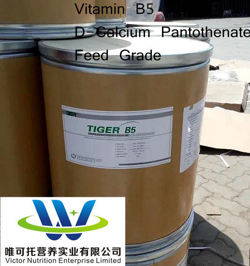 D-pantothénate de calcium poudre de vitamine B5 destinée aux aliments FCC/USP/BP/EP CAS 137-08-6